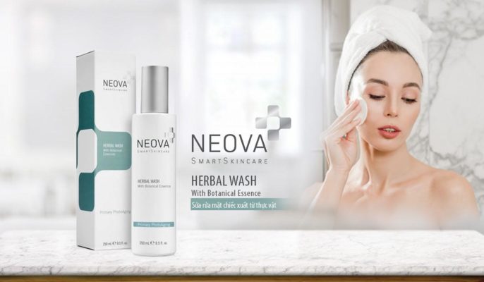 sữa rửa mặt Neova Herbal Wash